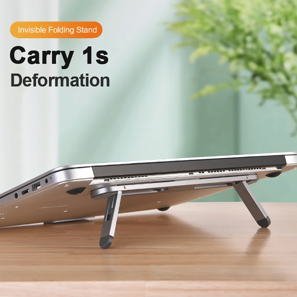 Foldable Laptop Holder Tablets Stand Support Portable Desktop Notebook Mobile Stand Metal Cooling Stand for Multi-size Laptops
Foldable Laptop Holder Tablets Stand Support Portable Desktop Notebook Mobile Stand Metal Cooling Stand for Multi-size Laptops