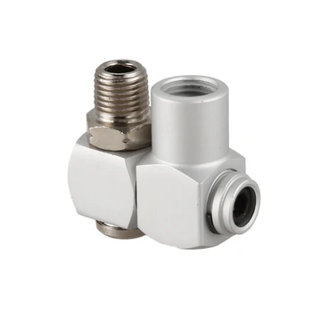 New 1/4 compressed air joint coupling 360 Degree rotatable pneumatic adapter swivel connection
New 1/4 compressed air joint coupling 360 Degree rotatable pneumatic adapter swivel connection