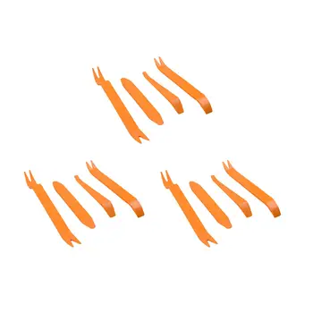Orange Elastic Plastic Auto Door Clip Panel Trim Removal Pry Tool for Car Dash Audio Radio 12Pcs/3Set
Orange Elastic Plastic Auto Door Clip Panel Trim Removal Pry Tool for Car Dash Audio Radio 12Pcs/3Set