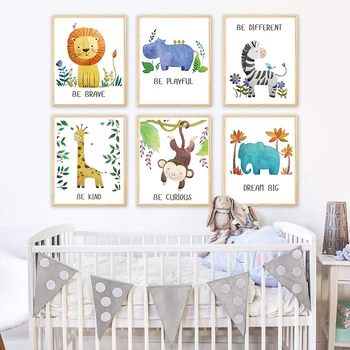 Colorful Lion Giraffe Zebra Splash Poster Art Print Canvas Painting Picture Wall Pictures For Kids Room Decor
Colorful Lion Giraffe Zebra Splash Poster Art Print Canvas Painting Picture Wall Pictures For Kids Room Decor