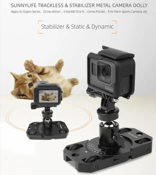Insta360 One R FIMI PALM Trackless Stabilizer Metal Holder Video Slider Skater Dolly for Insta360 One R Gopro OSMO Action Pocket
Insta360 One R FIMI PALM Trackless Stabilizer Metal Holder Video Slider Skater Dolly for Insta360 One R Gopro OSMO Action Pocket