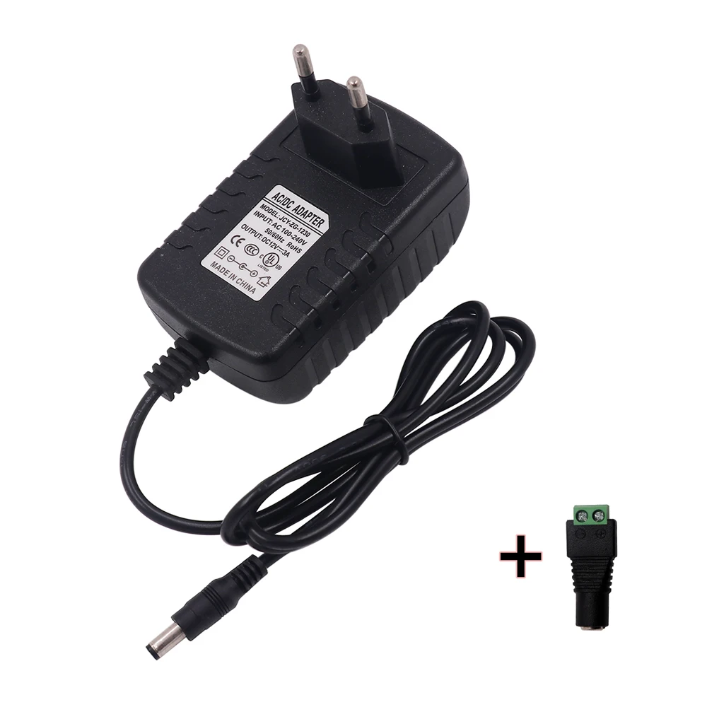 2A 3A 5A 6A Power Supply Converter Power Adapter EU US UK AU Kit AC100-240V to DC12V Switching Transformer Charger Plug
2A 3A 5A 6A Power Supply Converter Power Adapter EU US UK AU Kit AC100-240V to DC12V Switching Transformer Charger Plug