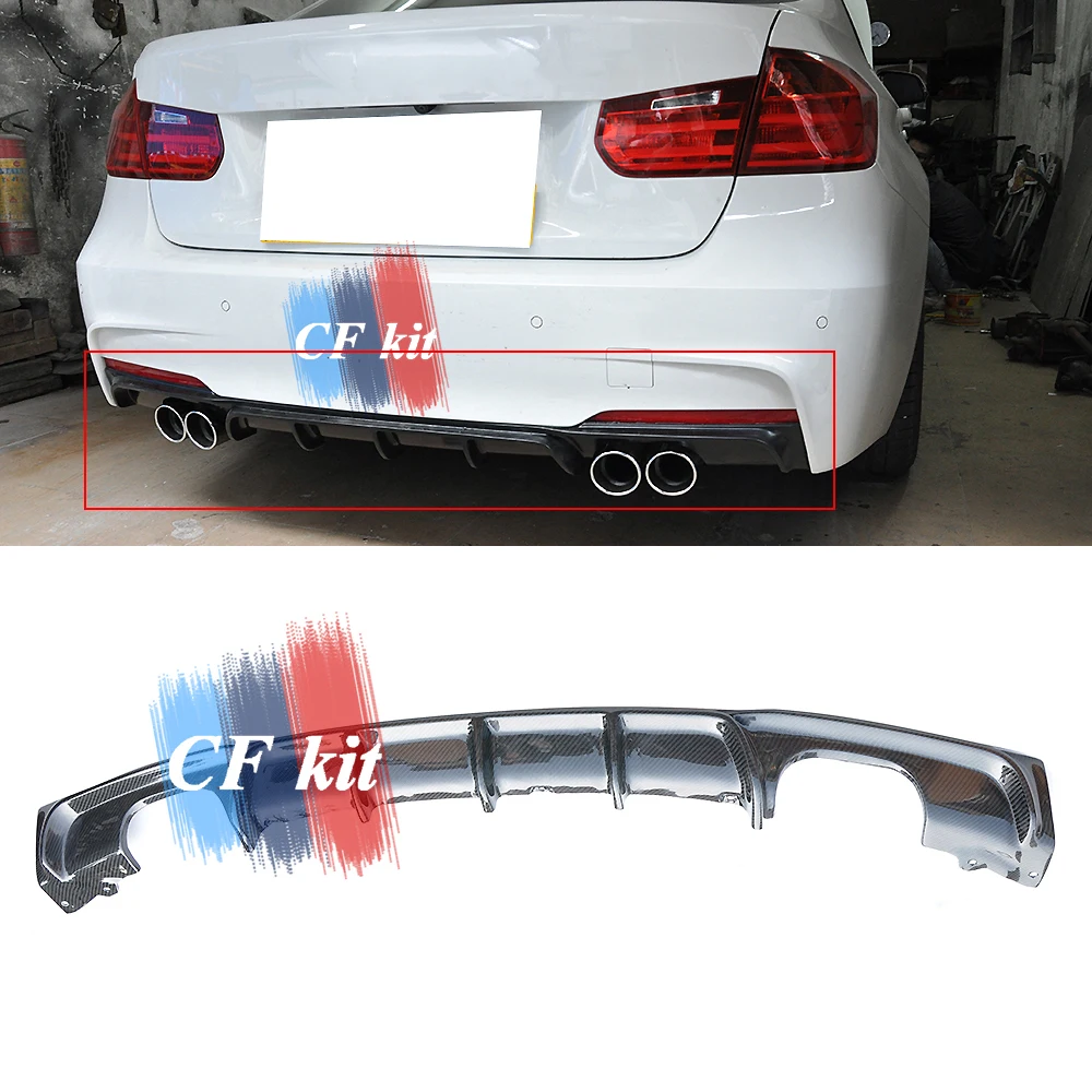 CF Kit MP Style Real Carbon Fiber Rear Diffuser For BMW F30 F31 2012-2018 M Sport Bumper Lip Car Styling
CF Kit MP Style Real Carbon Fiber Rear Diffuser For BMW F30 F31 2012-2018 M Sport Bumper Lip Car Styling