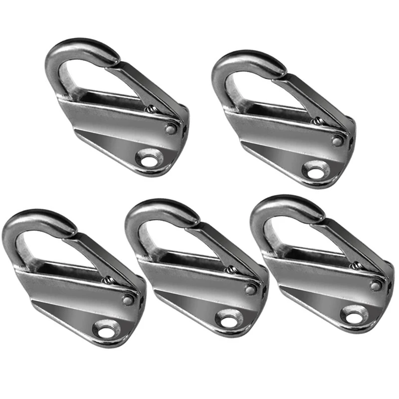 Boat Spring Locked Fender Hook Snap Fending Hook Attach Rope Boat Sail Tug Ship 5 Pieces Marine Hardware
Boat Spring Locked Fender Hook Snap Fending Hook Attach Rope Boat Sail Tug Ship 5 Pieces Marine Hardware
