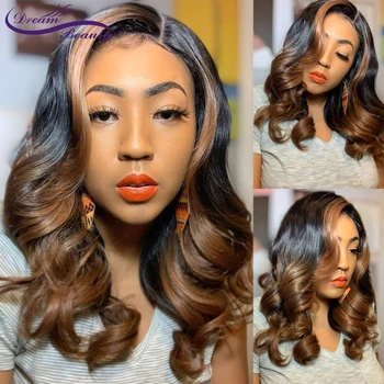 Highlight Lace Frontal Wig Ombre Highlight Color Human Hair Wigs 180% Brazilian Remy Wavy Human Hair PrePlucked Lace Wigs
Highlight Lace Frontal Wig Ombre Highlight Color Human Hair Wigs 180% Brazilian Remy Wavy Human Hair PrePlucked Lace Wigs