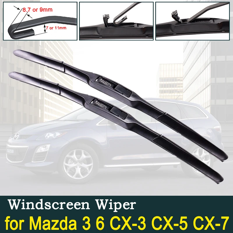 Автомобильный стеклоочиститель для Mazda 3 6 CX-3 CX-5 CX-7 Mazda3 Mazda6 Axela Atenza автомобильные