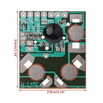 DIY Electronic Kit Voice Recording IC Module Mini Digital Chip Recorder Music Card
DIY Electronic Kit Voice Recording IC Module Mini Digital Chip Recorder Music Card