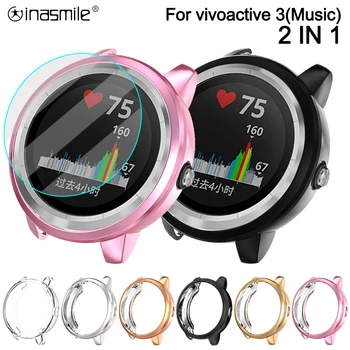 Fabulous TPU Slim Smart Watch Protective Case Cover for Garmin Vivoactive 3 3 Music Smartwatch Screen Protector Tempered Glass
Fabulous TPU Slim Smart Watch Protective Case Cover for Garmin Vivoactive 3 3 Music Smartwatch Screen Protector Tempered Glass