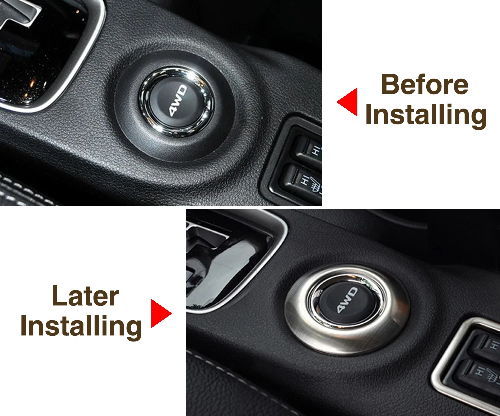 VCiiC-Car-accessories-Stainless-Steel-4WD-button-decoration-Car-styling-For-Mitsubishi-Outlander-2013-2014-2015 (2)