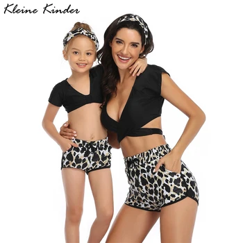Swimsuit Woman Daughter Bikini Kinder Girl Leopard Print Two Piece Family Matching Women Girls Bathing Clothing Swimming Suit
Swimsuit Woman Daughter Bikini Kinder Girl Leopard Print Two Piece Family Matching Women Girls Bathing Clothing Swimming Suit