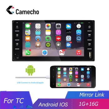 Camecho 2 Din Car Radio Universal Car Multimedia player 7 Autoradio Mirror link Bluetooth Audio Radio Stereo For Toyota Corolla
Camecho 2 Din Car Radio Universal Car Multimedia player 7 Autoradio Mirror link Bluetooth Audio Radio Stereo For Toyota Corolla