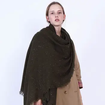 TagerWilen Luxury Brand Winter Scarf 2019 Female Male Wool Cashmere Sequin Muslim Hijab Scarf Pashmina Women Wrap Shawl S-200 
TagerWilen Luxury Brand Winter Scarf 2019 Female Male Wool Cashmere Sequin Muslim Hijab Scarf Pashmina Women Wrap Shawl S-200