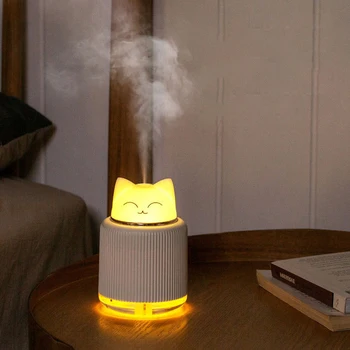 ELOOLE 300ML USB Mini Cat Bear Humidifier Ultrasonic Aroma Oil Essential Diffuser LED Light Mist Maker Home Car Humidifiers
ELOOLE 300ML USB Mini Cat Bear Humidifier Ultrasonic Aroma Oil Essential Diffuser LED Light Mist Maker Home Car Humidifiers