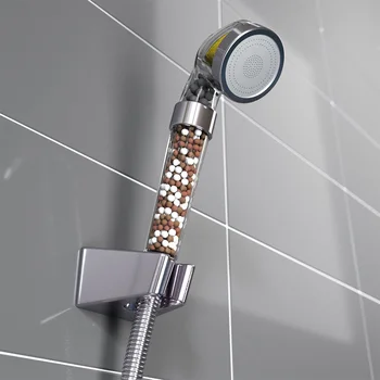 Handheld Shower Head Vitamin C Ionic High Pressure Rainfull Shower Filter with Hose Hard Water Softener Showhead Filters Set
Handheld Shower Head Vitamin C Ionic High Pressure Rainfull Shower Filter with Hose Hard Water Softener Showhead Filters Set