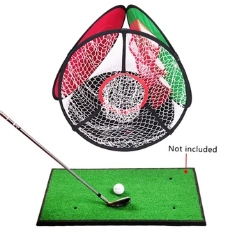 Golf Chipping Pitching Net Golf Practice Indoor Outdoor Net With 3 Sided Step Chip Mats Portable Cages for Golf Beginners
Golf Chipping Pitching Net Golf Practice Indoor Outdoor Net With 3 Sided Step Chip Mats Portable Cages for Golf Beginners