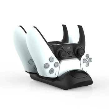 Handle Controller USB Charger Dual Type C Charging Dock Stand Station Cradle Holder for PS5 Gaming Console Gamepad 
Handle Controller USB Charger Dual Type C Charging Dock Stand Station Cradle Holder for PS5 Gaming Console Gamepad