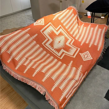 Nordic ins style national style geometric pattern sofa blanket sofa towel tapestry home stay arrangement transformation knitting
Nordic ins style national style geometric pattern sofa blanket sofa towel tapestry home stay arrangement transformation knitting