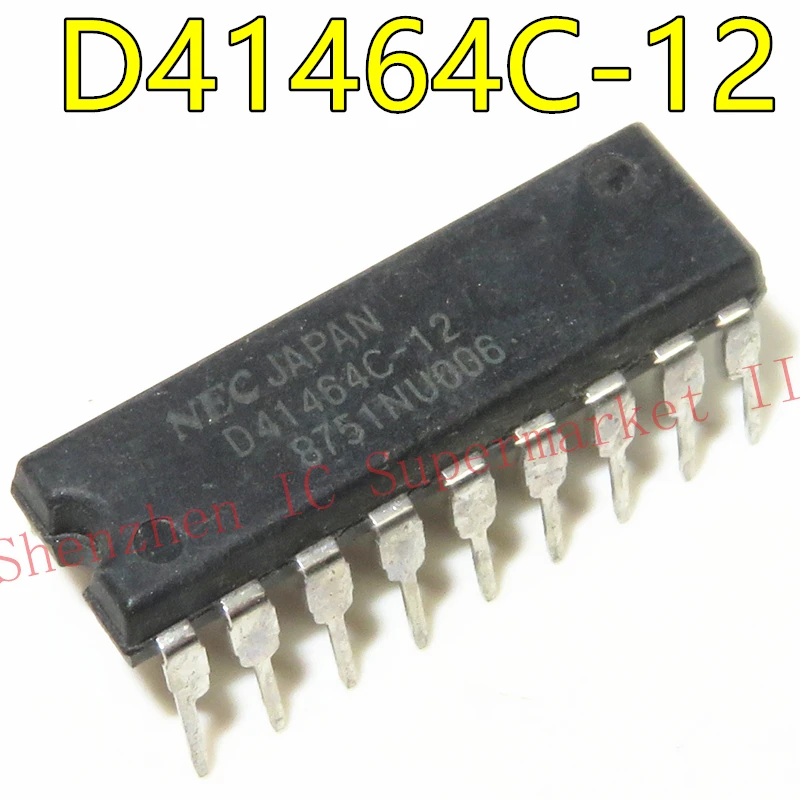 Фото 1 шт. D41464C D41464C-12 DIP динамический NMOS ram | Электронные компоненты и принадлежности