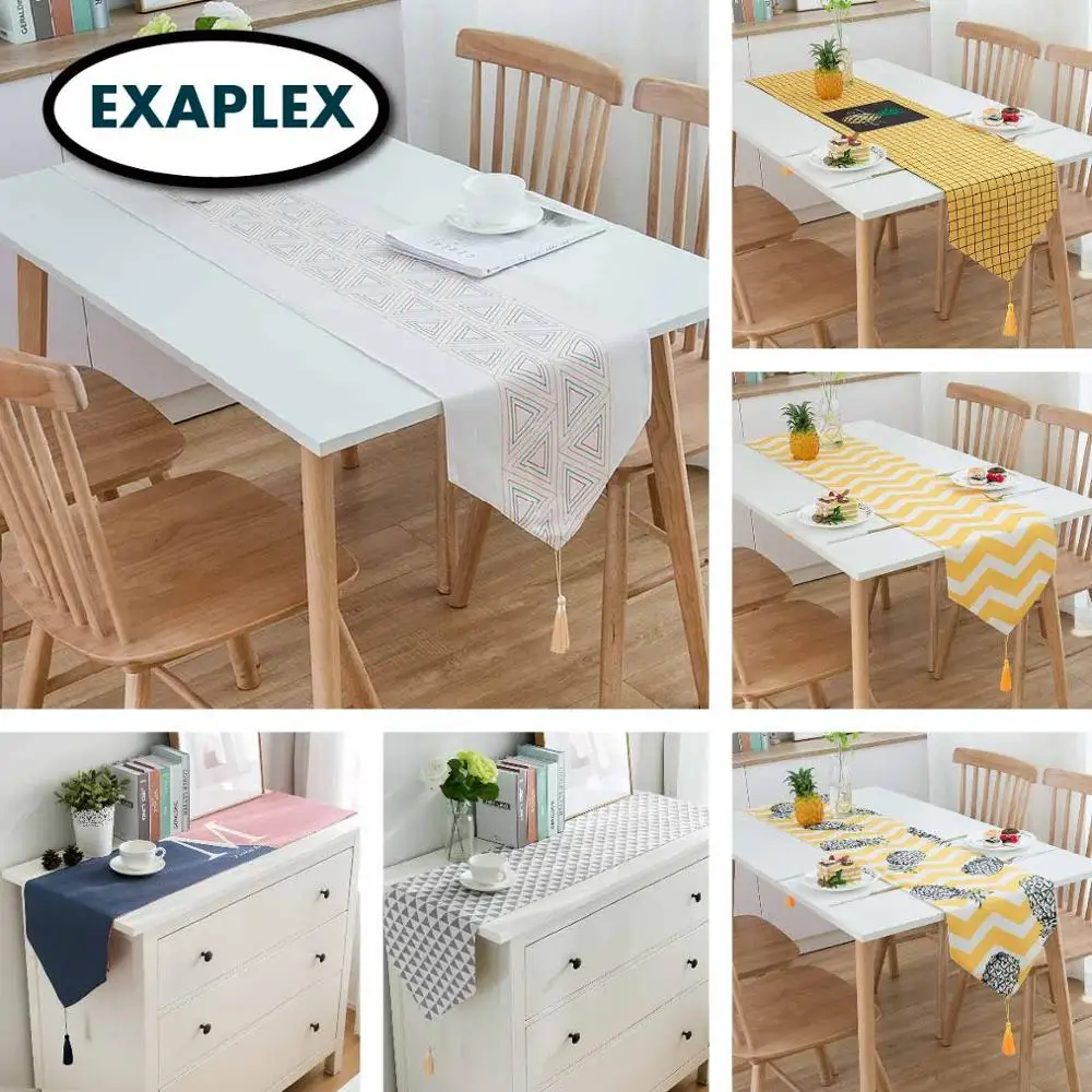 Cotton linen blend Table dinning Bed Runner Hotel room resort Chinese style Japanese lattice wave cartoon plants tropical
Cotton linen blend Table dinning Bed Runner Hotel room resort Chinese style Japanese lattice wave cartoon plants tropical