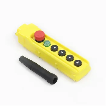 Emergency stop button control switch Mandrel Rainproof driving switch Crane switch Pendant controller
Emergency stop button control switch Mandrel Rainproof driving switch Crane switch Pendant controller
