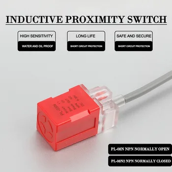 PL-08N2 8mm sensing DC NPN NC Cube shell inductive Screen type LP08 sensor 17*17*35
PL-08N2 8mm sensing DC NPN NC Cube shell inductive Screen type LP08 sensor 17*17*35