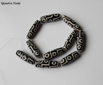 Wholesale 10pcs Black Color Natural Stone nine eyes Amulet Dzi Beads agates Beads for Bracelet and Necklace Making 
Wholesale 10pcs Black Color Natural Stone nine eyes Amulet Dzi Beads agates Beads for Bracelet and Necklace Making