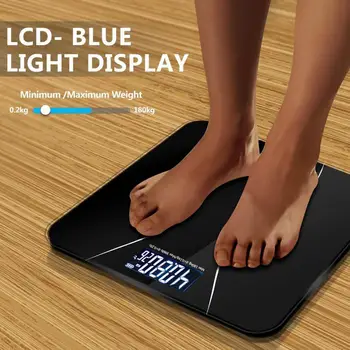 LEADZM Weights Loading 180Kg Slim Scale Weight Waist Pattern Personal Scale Pesas Black USA Warehouse Fast Shipping
LEADZM Weights Loading 180Kg Slim Scale Weight Waist Pattern Personal Scale Pesas Black USA Warehouse Fast Shipping