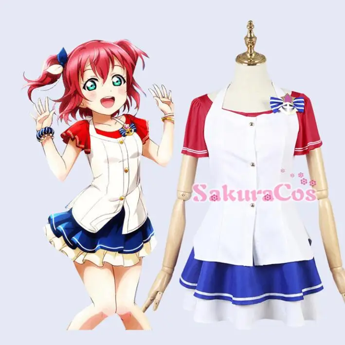 LoveLive!Sunshine!! Aqours Ruby Kurosawa Sixth Anniversary Unwaken Cosplay Costume
LoveLive!Sunshine!! Aqours Ruby Kurosawa Sixth Anniversary Unwaken Cosplay Costume
