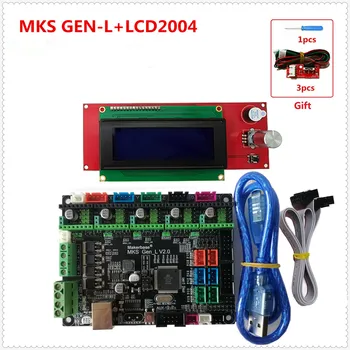 MKS GEN L V2.0 + 2004 LCD mini panel lcd2004 display cheap 3D printer starter kit controller openbuilds 3d printing spare parts
MKS GEN L V2.0 + 2004 LCD mini panel lcd2004 display cheap 3D printer starter kit controller openbuilds 3d printing spare parts
