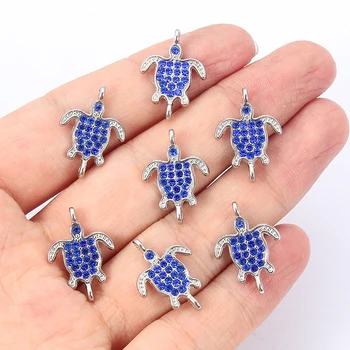 10pcs/lot Multicolor Turtle Crystal Alloy Connectors For Jewelry Making DIY Charms Necklace Bracelets Jewelry Accessories
10pcs/lot Multicolor Turtle Crystal Alloy Connectors For Jewelry Making DIY Charms Necklace Bracelets Jewelry Accessories