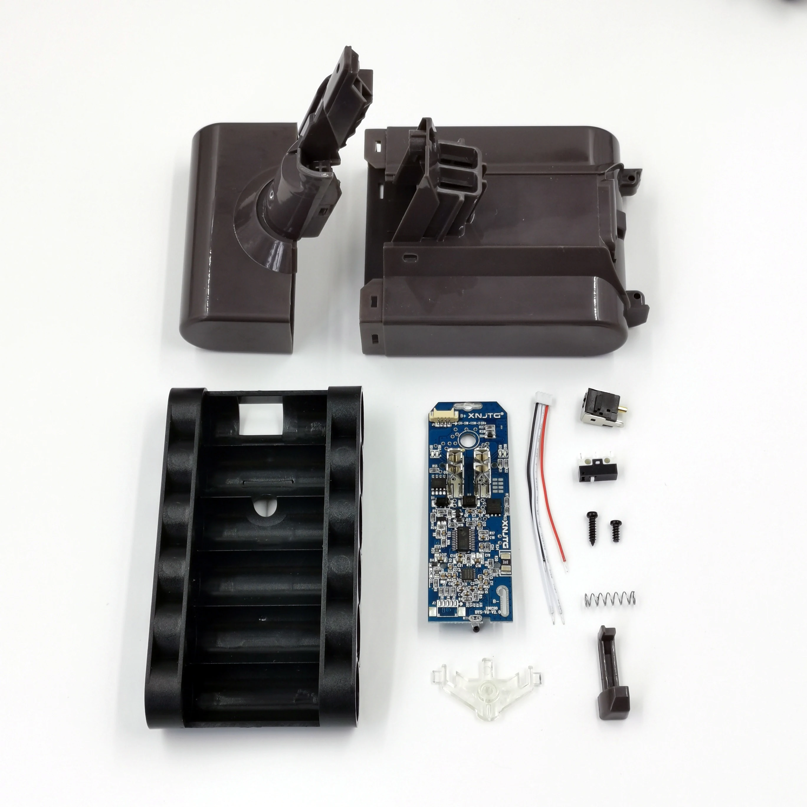 dawupine Battery Plastic Case Charging Protection Circuit Board PCB for Dy son V7 21.6V Mattress Fluffy pro Vacuum Cleaner
dawupine Battery Plastic Case Charging Protection Circuit Board PCB for Dy son V7 21.6V Mattress Fluffy pro Vacuum Cleaner