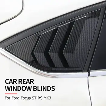 1 Pair Rear Quarter Window Side Louvers Vent for Ford Focus RS ST MK3 2012-2018 Original Car Non-destructive Installation
1 Pair Rear Quarter Window Side Louvers Vent for Ford Focus RS ST MK3 2012-2018 Original Car Non-destructive Installation