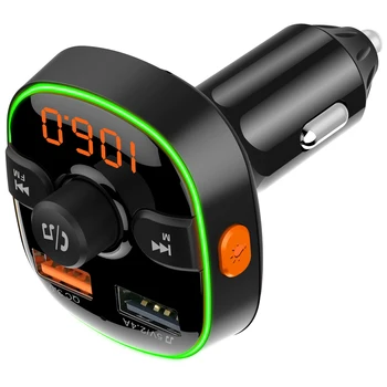 12~24V Handsfree Car Kit Bluetooth FM Transmitter Modulator USB Music Audio
12~24V Handsfree Car Kit Bluetooth FM Transmitter Modulator USB Music Audio