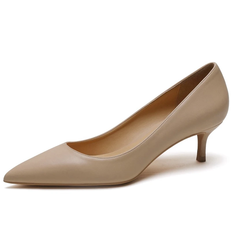 New Woman 5CM Med High Heels Pumps Pointed Toe Stilettos Femme Sexy Ladies Wedding Office Shoes Black Heel Big Heels C0002
New Woman 5CM Med High Heels Pumps Pointed Toe Stilettos Femme Sexy Ladies Wedding Office Shoes Black Heel Big Heels C0002