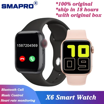 X6 1.54" Full Touch Smart Watch Men for Apple Watch Support Bluetooth Call Music Play Women Smart Band PK IWO 12 T500
X6 1.54" Full Touch Smart Watch Men for Apple Watch Support Bluetooth Call Music Play Women Smart Band PK IWO 12 T500