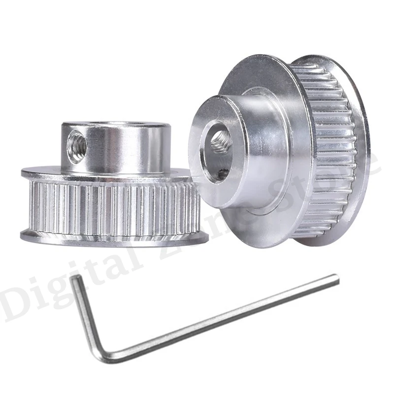 2Pcs GT2 Timing Pulley Aluminum Bore 40 teeth 8mm for Width 6mm with Wrench 3D Printer Parts
2Pcs GT2 Timing Pulley Aluminum Bore 40 teeth 8mm for Width 6mm with Wrench 3D Printer Parts