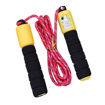 Hot Selling Skipping Rope Jump Rope Cable for Exercise Fitness Training Tool Sports with Counter Color Random 
Hot Selling Skipping Rope Jump Rope Cable for Exercise Fitness Training Tool Sports with Counter Color Random