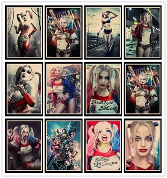 Perfect JL Harley Quinn Suicide Squad Poster Wall Stickers Vintage Poster Prints High Quality For Bar And Home Decor XCNH01
Perfect JL Harley Quinn Suicide Squad Poster Wall Stickers Vintage Poster Prints High Quality For Bar And Home Decor XCNH01