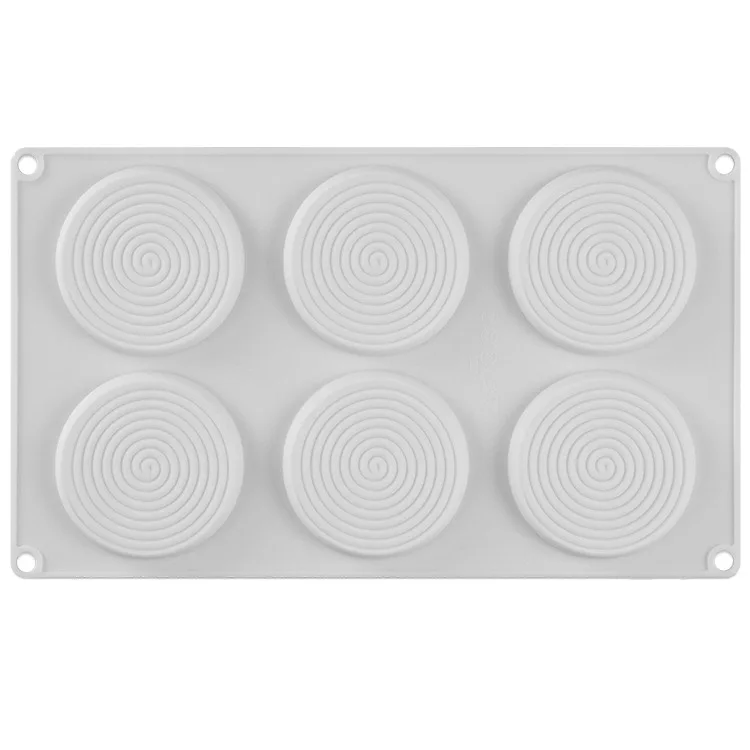 6 Cavity Mosquito Coil Shaped Silicone Cake Decoration Tools for Mousse Dessert Chocolate Molds DIY Baking Truffles Pastry Mould
6 Cavity Mosquito Coil Shaped Silicone Cake Decoration Tools for Mousse Dessert Chocolate Molds DIY Baking Truffles Pastry Mould