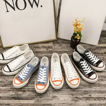 Spring 2020 color matching canvas shoes female flat bottom breathable comfortable basic student sports shoes for women ZP-155
Spring 2020 color matching canvas shoes female flat bottom breathable comfortable basic student sports shoes for women ZP-155