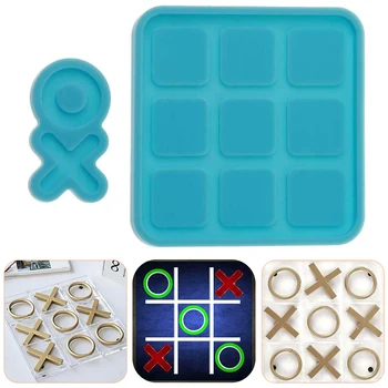 1Set Flexible Resin Mold DIY Tic Tac Toe Game with Board Resin Mold Classic Game Fun Resin Mold Kit
1Set Flexible Resin Mold DIY Tic Tac Toe Game with Board Resin Mold Classic Game Fun Resin Mold Kit