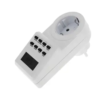 DishyKooker Ts-t01-eu Electronic Digital Timer Switch Infinite Loop Kitchen Timer Switch Socket
DishyKooker Ts-t01-eu Electronic Digital Timer Switch Infinite Loop Kitchen Timer Switch Socket