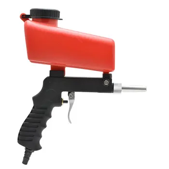 

Gravity Feed Sandblasting Gun Air Sandblast Portable Speed Blaster Sand Spray Gun Rust Removing Sandblaster