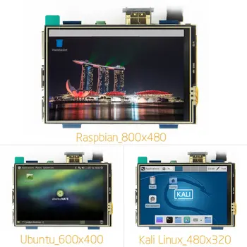 LCD module 3.5 inch Pi TFT 3.5 inch Resistive Touch Screen 3.5 inch LCD shield module HDMI interface for Raspberry pi
LCD module 3.5 inch Pi TFT 3.5 inch Resistive Touch Screen 3.5 inch LCD shield module HDMI interface for Raspberry pi