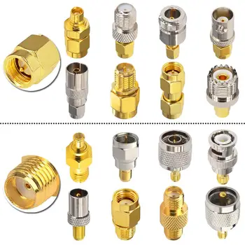 16 Type Set SMA Adapter Kits SMA Female to N/UHF/F/BNC/N/MCX/SMA /TV Male Female Straight Nickel Gold Plated Test Converter
16 Type Set SMA Adapter Kits SMA Female to N/UHF/F/BNC/N/MCX/SMA /TV Male Female Straight Nickel Gold Plated Test Converter