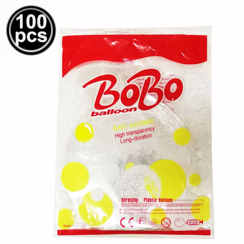 100 pcs Bubble Ball Bobo Balloon PVC Transparent Bubble Balloons Led Ballon sell in bulk For Christmas Wedding Birthday Holiday
100 pcs Bubble Ball Bobo Balloon PVC Transparent Bubble Balloons Led Ballon sell in bulk For Christmas Wedding Birthday Holiday