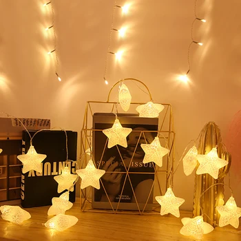 LED Light String Crack Star Multicolor lamp String Lantern Starry Flashing Light String Home Party Decoration Photography Props 
LED Light String Crack Star Multicolor lamp String Lantern Starry Flashing Light String Home Party Decoration Photography Props