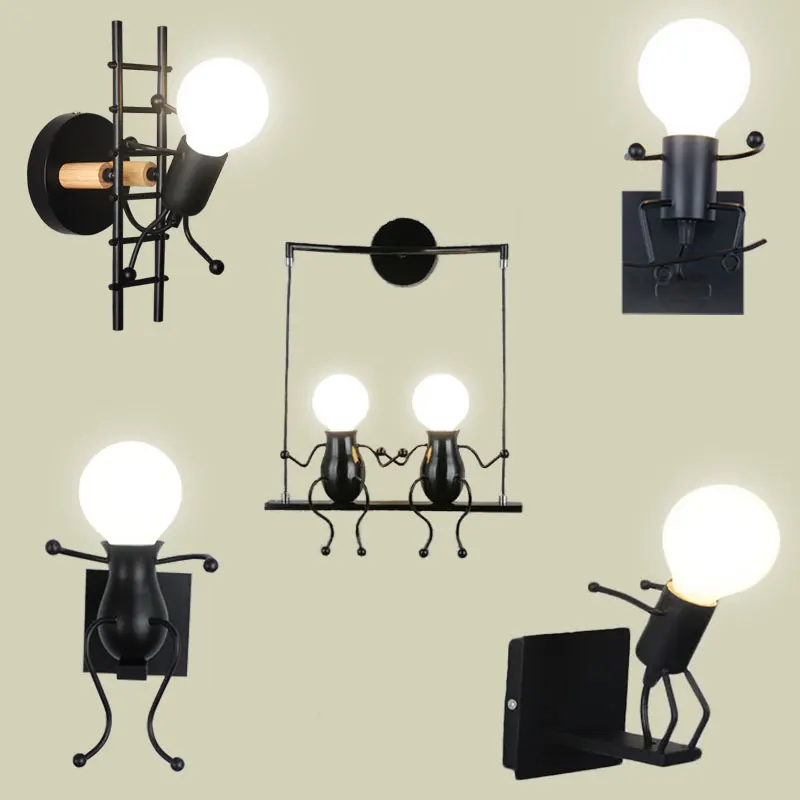 Wall lightchandelier wall lamp lights LED lamp Creative Mounted Iron Bedside Sconce Lamp for Kids Baby Room Living RoomDining ro
Wall lightchandelier wall lamp lights LED lamp Creative Mounted Iron Bedside Sconce Lamp for Kids Baby Room Living RoomDining ro