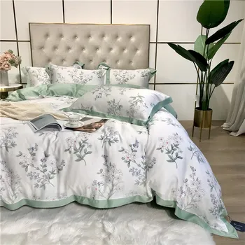 Top Grade Flower 60 Lenzing Tencel Four-piece Set Textile Lyocell Sheet Bedding Article
Top Grade Flower 60 Lenzing Tencel Four-piece Set Textile Lyocell Sheet Bedding Article