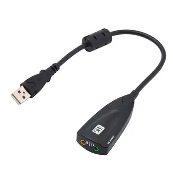 5HV2 7.1-Channel External USB Audio Adapter Sound Card Small Size Multiple Preset Modes Free Switching For Pc Laptop Computer
5HV2 7.1-Channel External USB Audio Adapter Sound Card Small Size Multiple Preset Modes Free Switching For Pc Laptop Computer